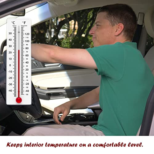 Weatherforce 360 Deluxe by Bell+Howell All-Weather, Heavy-Duty and Reversible Windshield Protector Fits for Any Car, Trucks, SUVs Protects from Heat and Snow Comes with Anti-Theft Panels As Seen On TV